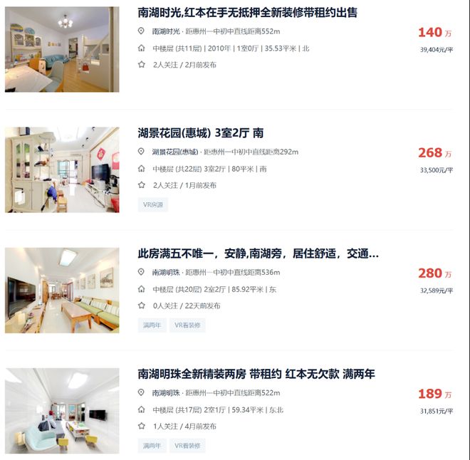 送家私家电！首付2万即入住轨道口惠州一中精装学区现房(图3)