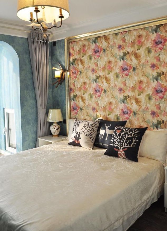 媳妇硬要做“曲线吊顶”！全房复古家具茶几带轮子！谁见过？(图8)