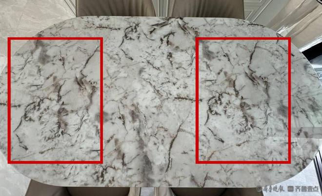 购买纯天然大理石餐桌却收到“贴纸石”青岛消费者称遇消费欺诈(图1)