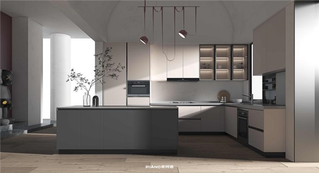 生而非凡：皮阿诺哈曼系列不锈钢橱柜打造致净厨房空间(图1)