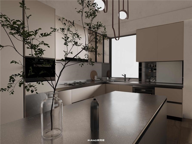 生而非凡：皮阿诺哈曼系列不锈钢橱柜打造致净厨房空间(图4)