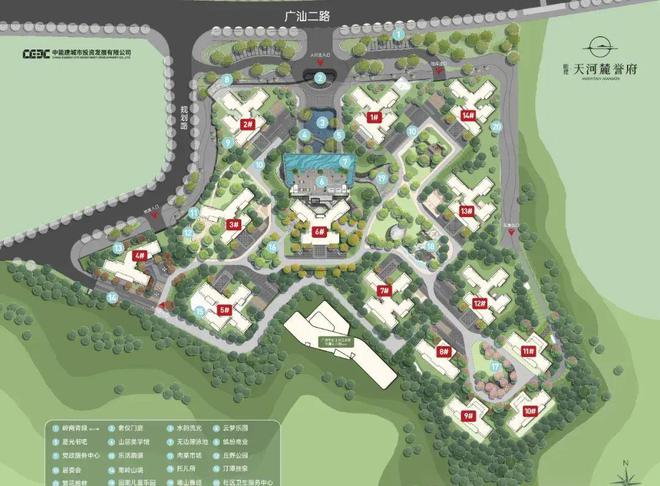 广州能建天河麓誉府2024@网站售楼处售楼中心楼盘资讯(图8)