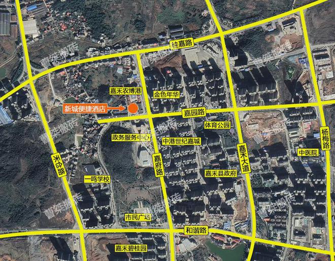 2786元㎡郴州嘉禾在营便开云体育捷酒店拍卖(图2)