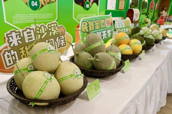 开云体育2024年民勤特色农产品推介暨蜜瓜全网发售仪式在北京举行(图2)