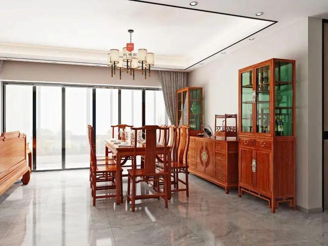 开云体育【方圆之间】红木餐桌怎么选？这里面大有讲究！(图5)