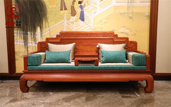 开云体育大果紫檀家具品牌国寿红木：国富沙发承载家国情怀引领家居风尚(图2)