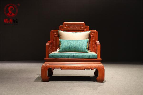 开云体育大果紫檀家具品牌国寿红木：国富沙发承载家国情怀引领家居风尚(图6)
