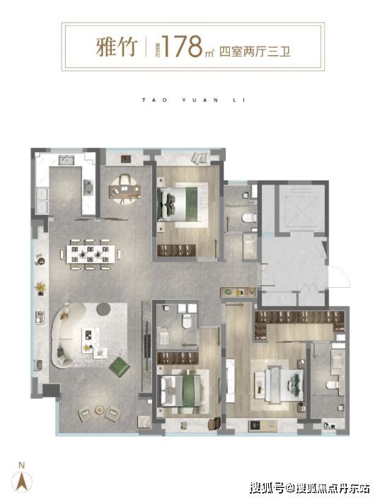 【中环桃源里】网站-中环桃源里-户型配套-2024最新价格(图7)