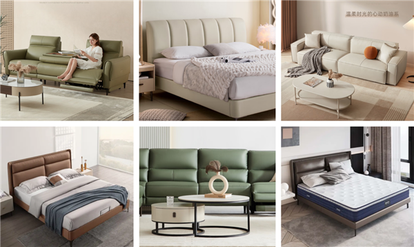 京东携手顾家家居线上首发旺旺限量联名款仙贝折叠椅、QQ糖躺椅、雪饼桌(图3)