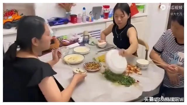 挑理婆婆遇上霸气媳妇4盘菜倒扣在餐桌上你可以不吃啊!(图4)