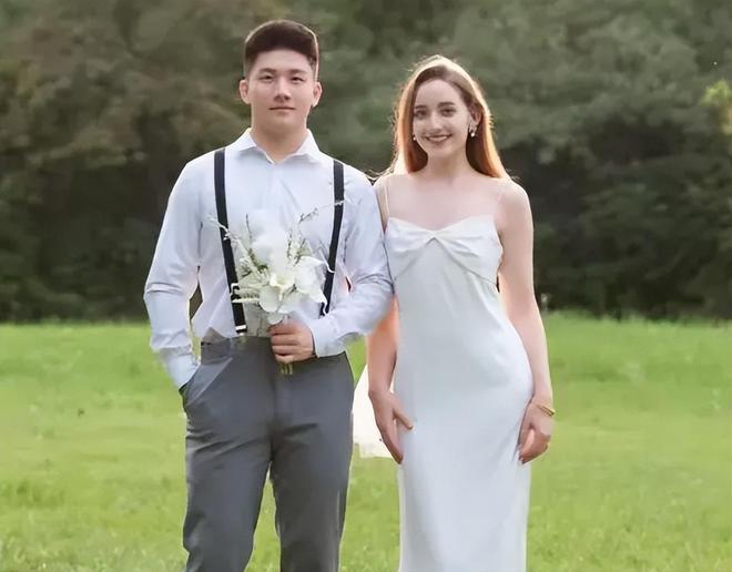 山东小伙娶美国女孩媳妇儿颜值逆天似明星婚后定居德州修飞机(图5)