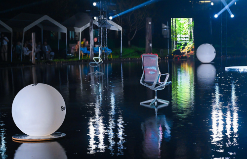 2024圣奥全球峰会：自然开云体育与办公相遇诠释家具设计新理念(图4)