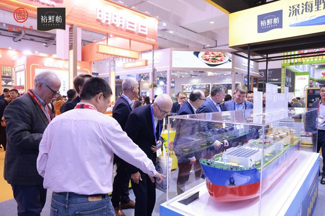 为百姓餐桌献上优质健康高kaiyun体育网页版品质水产蛋白！青岛国信集团水产品在第27届渔博会精彩亮相(图3)