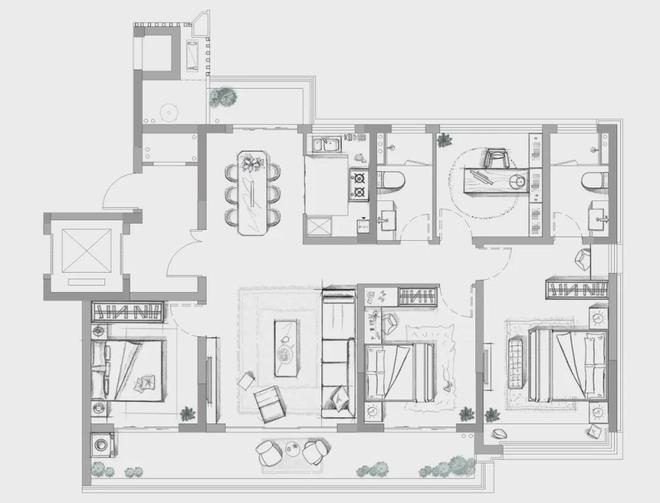 kaiyun体育全站嘉宸府售楼处丨嘉宸府欢迎您-2024最新首页-房价详情(图12)