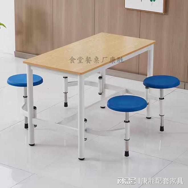 单位食堂餐桌椅当然得美观耐用(图3)