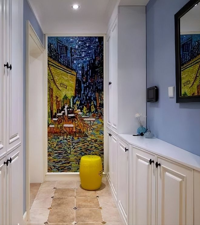 开云体育入户玄关是装修的脸面设计掌握这5点玄关也能很亮眼！(图7)