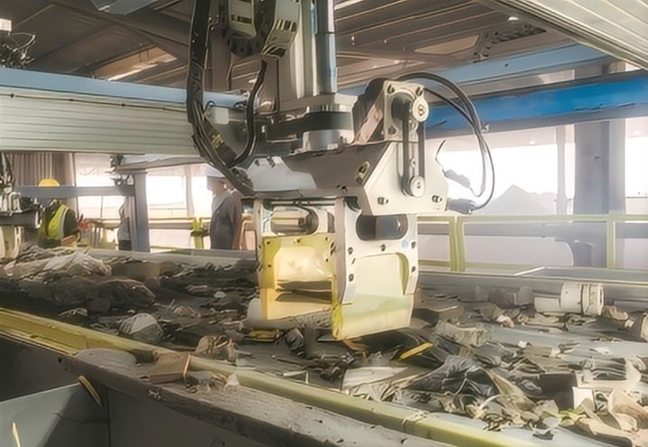 人工智能破解垃圾“大难题”！广东首个大件家具垃圾资源化系统落户白云(图2)