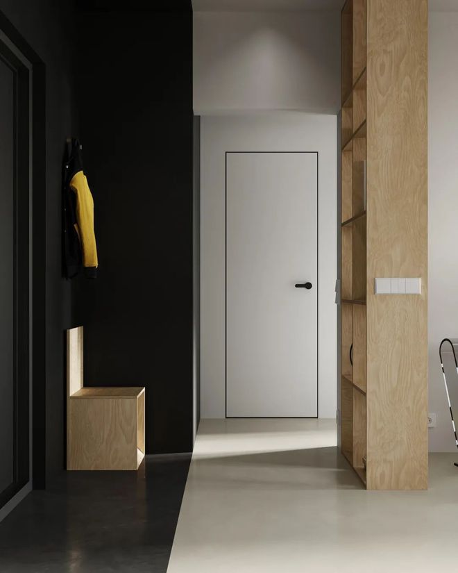 53㎡小户型巧用多功能家具一居变两居(图2)