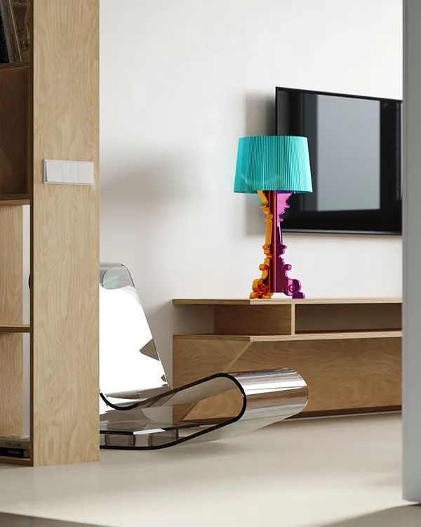 53㎡小户型巧用多功能家具一居变两居(图8)