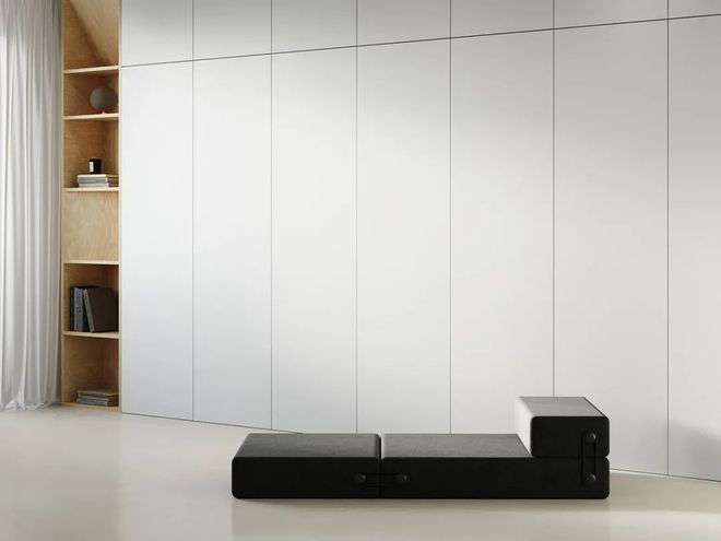 53㎡小户型巧用多功能家具一居变两居(图14)