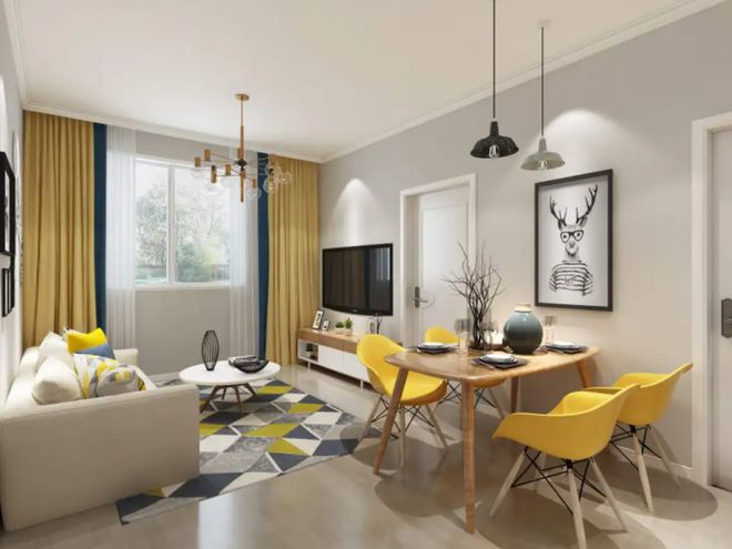 全包圆家kaiyun体育网页版装案例赏析小空间大设计北欧风情点亮精致生活(图2)