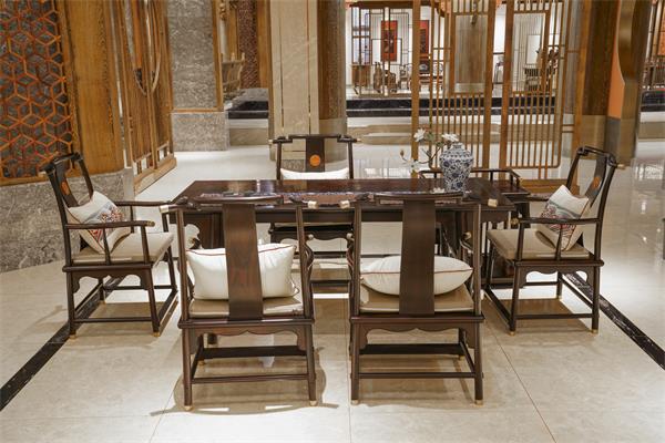 大红酸枝家具：旭东红木打造你的冬日惬意茶生活开云体育(图3)