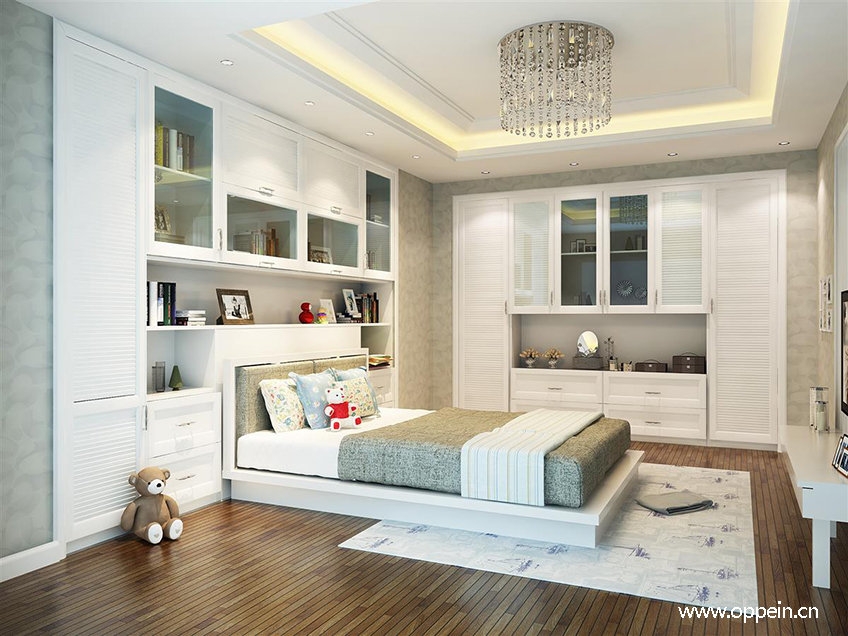 床柜一体组合家具图片逆袭生活空间(图1)