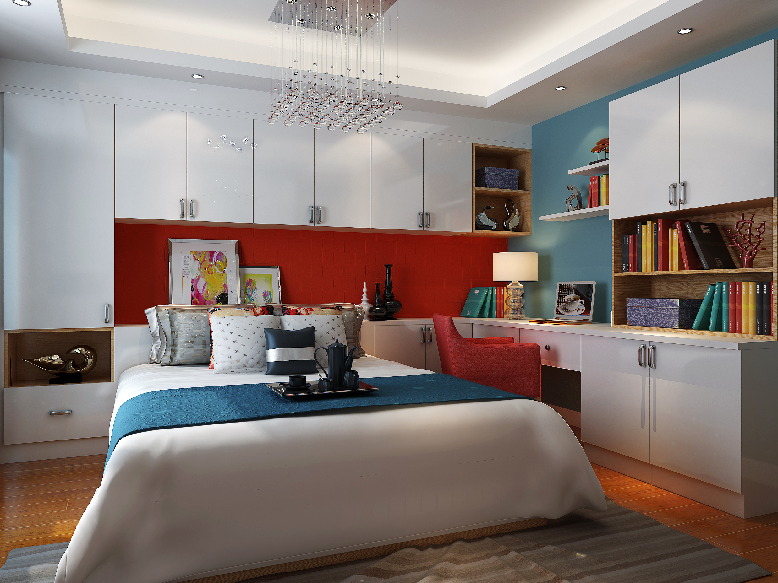 床柜一体组合家具图片逆袭生活空间(图3)