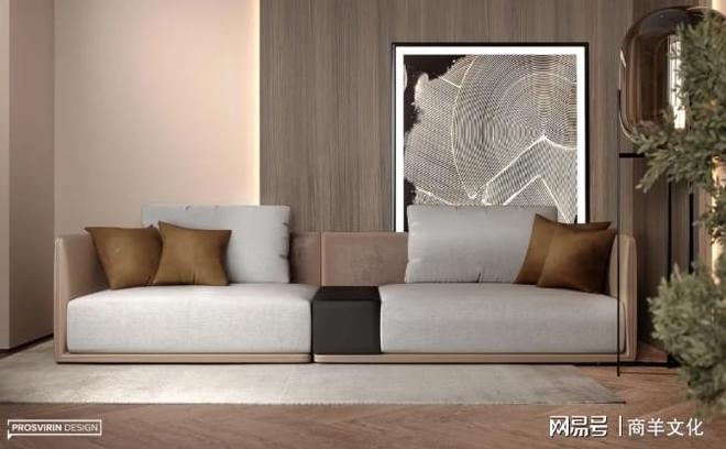 kaiyun体育全站衣柜哥：现代轻奢设计一种温暖的精致感！(图4)