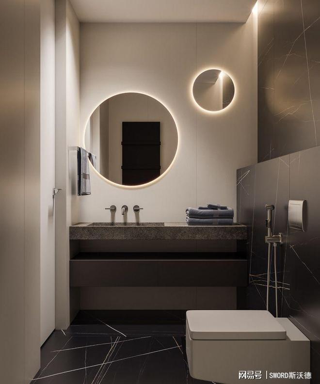 浴室柜的高级感设计你懂了吗？(图3)