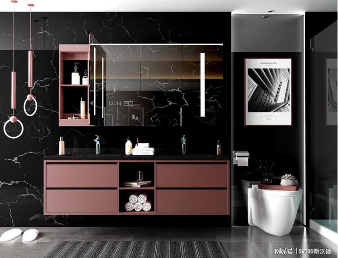 浴室柜的高级感设计你懂了吗？(图5)