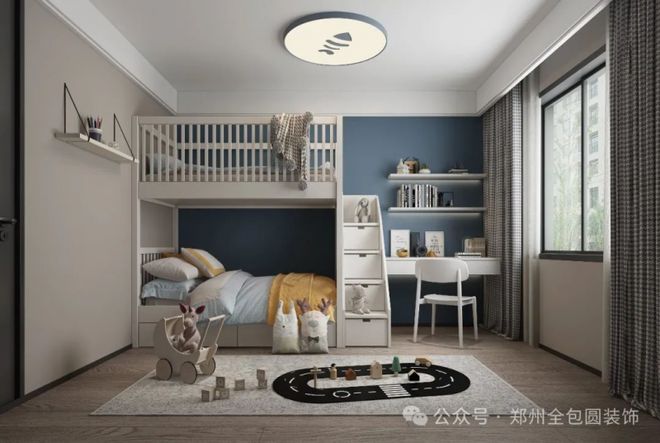 现代简约之美全包圆142㎡家装案例诠释品质生活(图5)