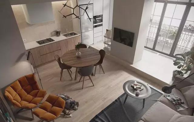 3+2+1沙发布局已过时快来get现在流行的客厅沙发摆放新姿势！(图10)