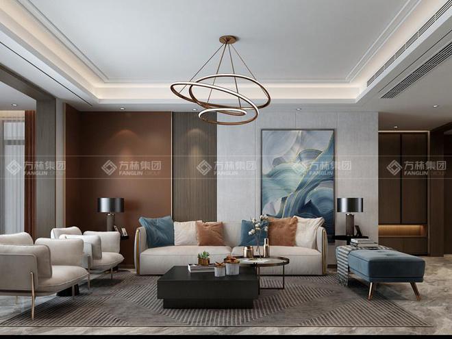 148㎡现代风·打造生活舒适感的家居空间(图1)