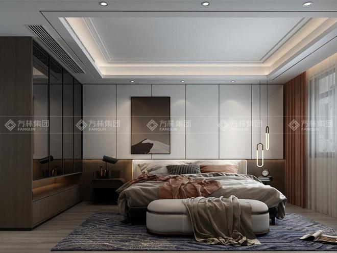 148㎡现代风·打造生活舒适感的家居空间(图4)