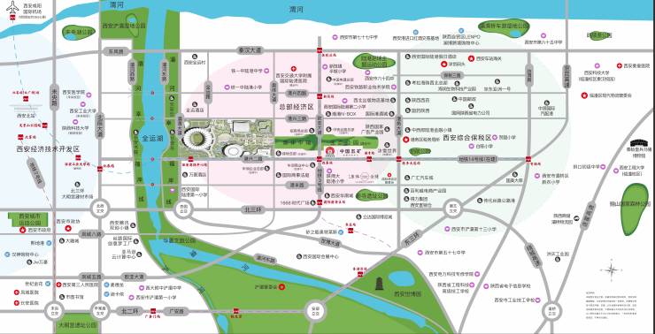 中国五矿金融贸易中心【西安商铺】▁VR看房▁优惠▁医院▁配套纯熟(图17)