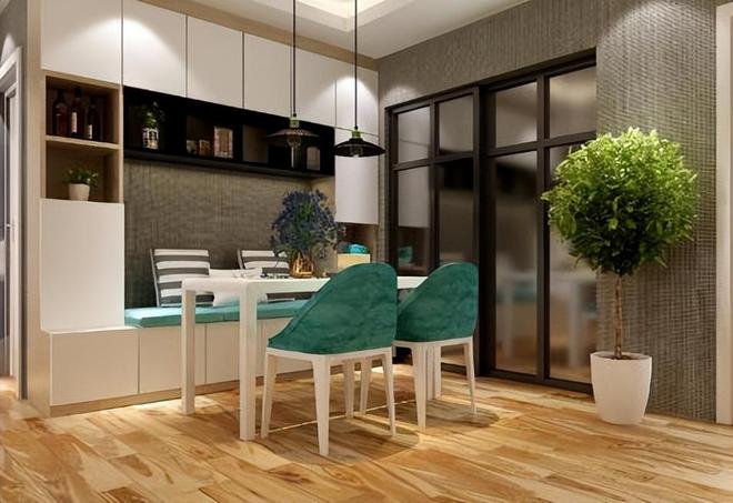 新房装修不要买传统餐桌了聪明人更爱这种设计省钱还不占地(图2)