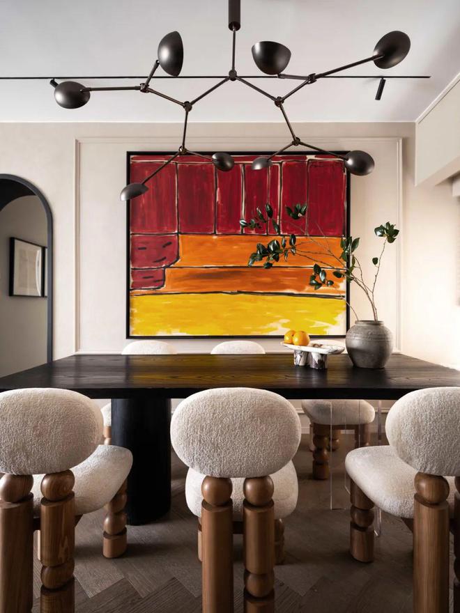 开云体育香港建筑学夫妻的130m²新居4口之家自然与艺术共生(图10)