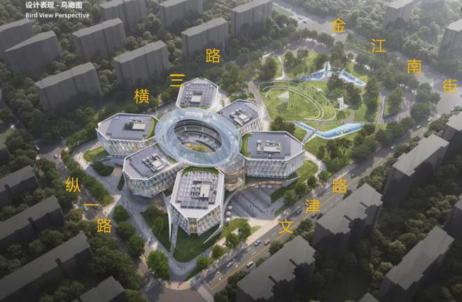 共6层！金华这个商业中心业务布局公布(图1)