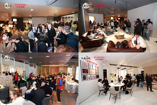 kaiyun体育全站展会直击丨左右家居惊艳亮相深圳国际家具展年度新品实力荣膺多项重磅质点大奖！(图19)