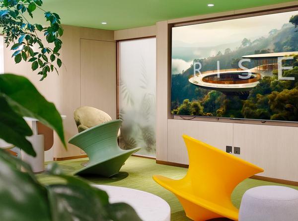 kaiyun体育网页版华彬智慧共享办公空间投入运营打造北京CBD智能化办公新选择(图3)