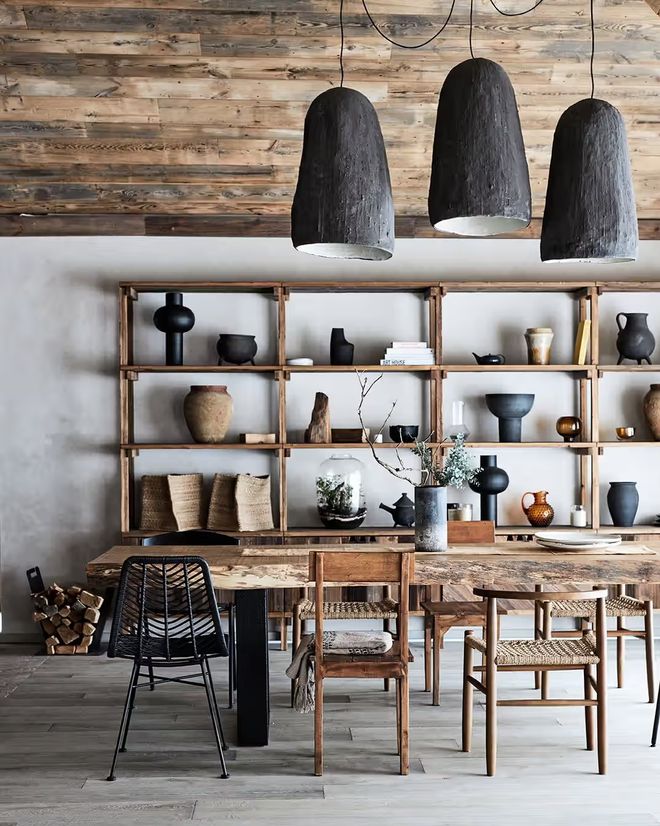 避世又治愈老木新生的空间美学太上头了！网友：这才是真正的“松弛感住宅”(图3)