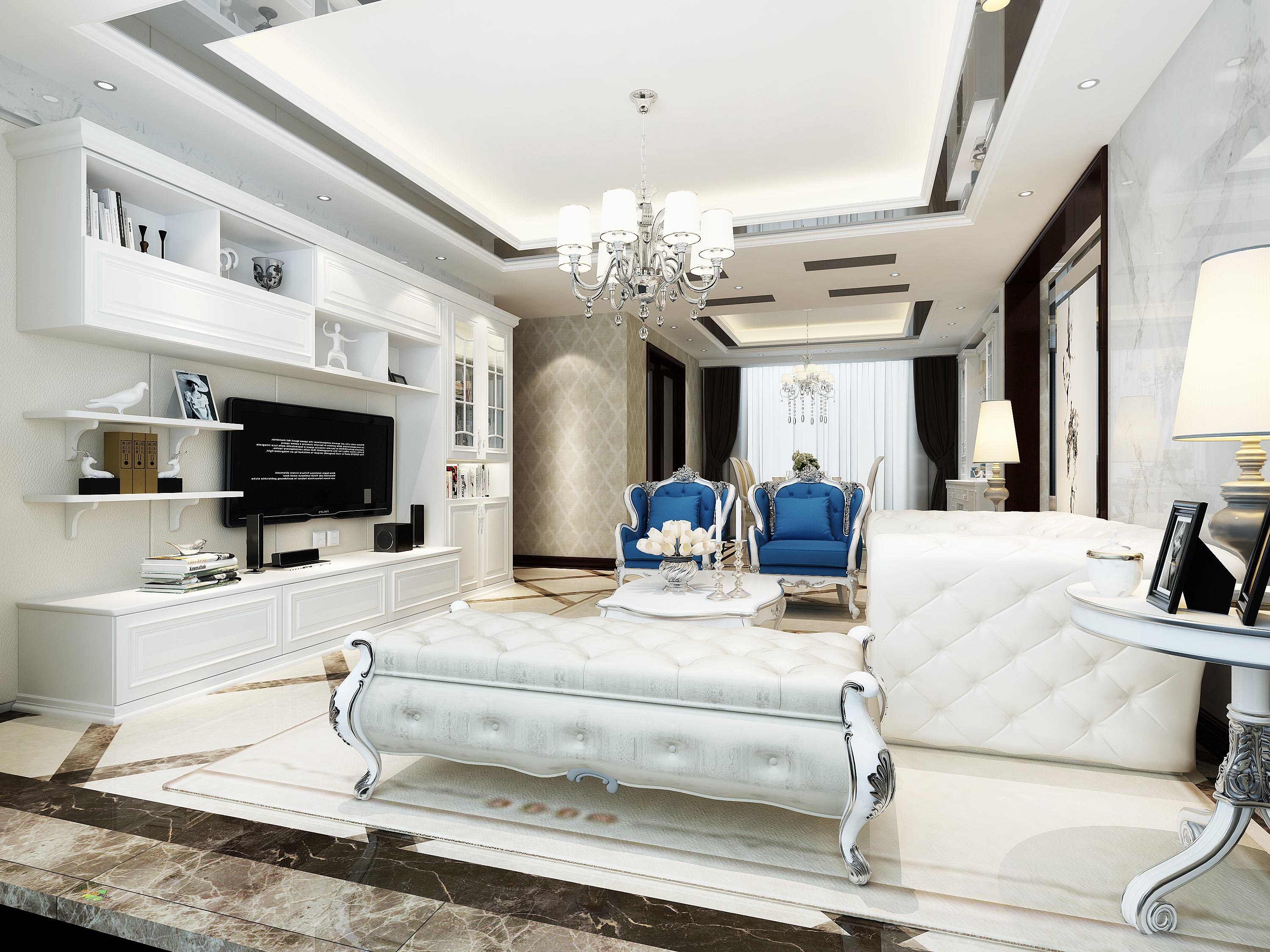 2016现代客厅家具组合图片(图1)