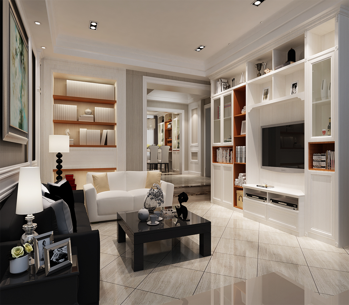 2016现代客厅家具组合图片(图2)