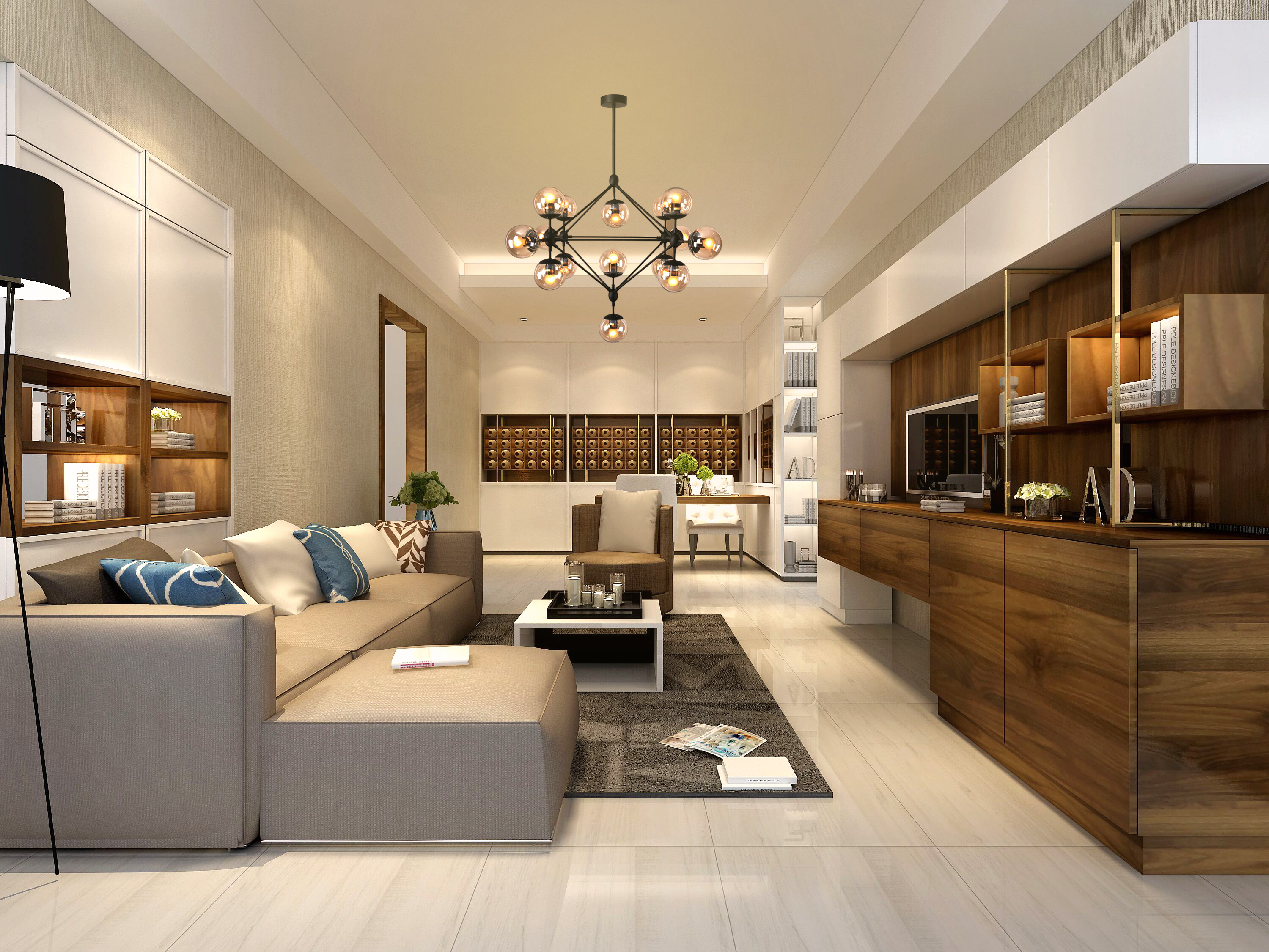 2016现代客厅家具组合图片(图5)