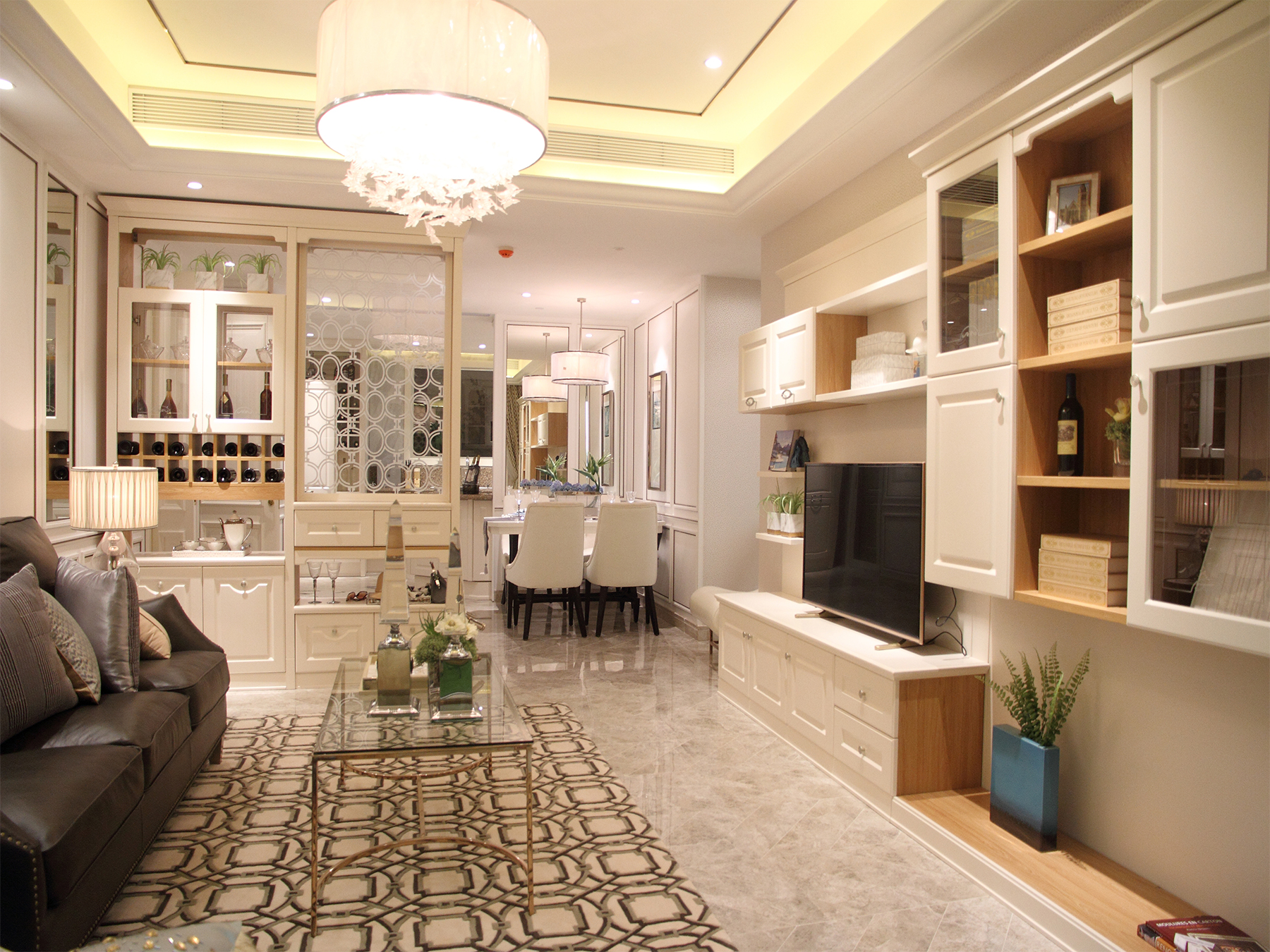 2016现代客厅家具组合图片(图7)