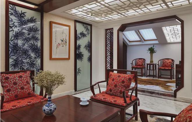 kaiyun体育全站低调奢华的中式装修(图3)