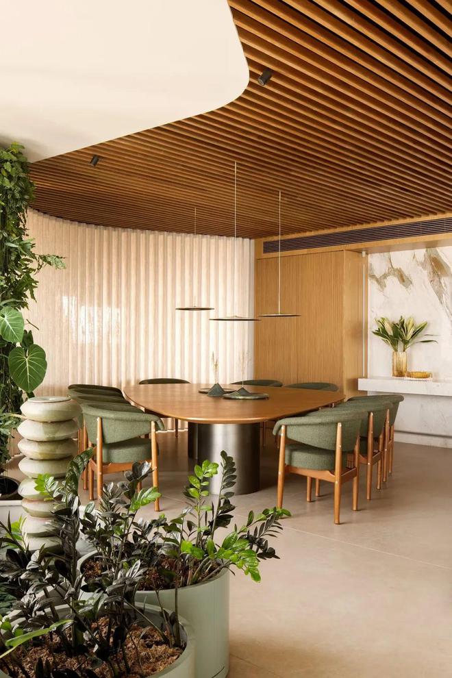 kaiyun体育全站设计与自然融合：巴西圣保罗570平方米公寓的创意改造(图2)