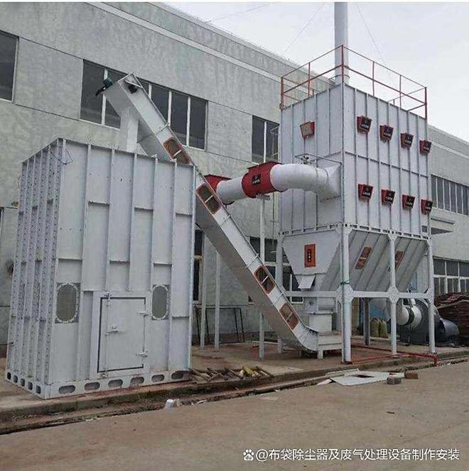 木材加工与家具制造配套布袋除尘器(图1)