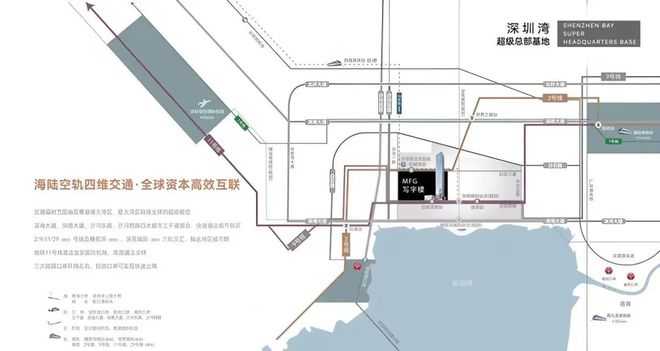 SIC深湾睿云中心-深圳湾超级总部基地-339㎡高端办公室-招商中心(图1)